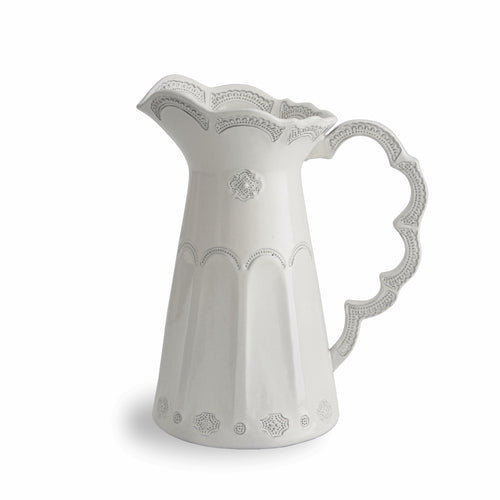 Arte Italica Merletto Scalloped Antique Pitcher