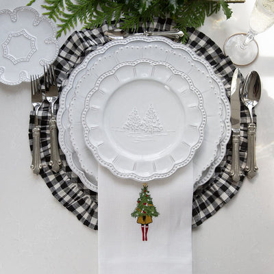 Arte Italica Bella Natale Salad Plate