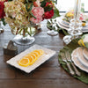 Arte Italica Bella Bianca Small Rectangular Platter