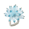 Kim Seybert Crystal Constellation Seafoam Napkin Ring