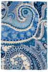 Dash & Albert Lyric Paisley Blue Rug