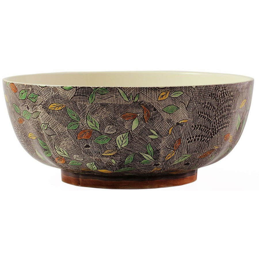 Gien Rambouillet Foliage Serving Bowl