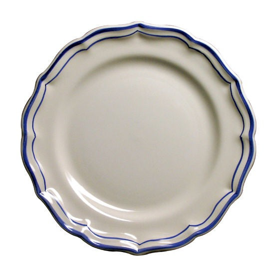 Gien Filets Bleus Dinner Plate