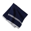 Caravan Laundered Linen Indigo White Napkin (set of 4)