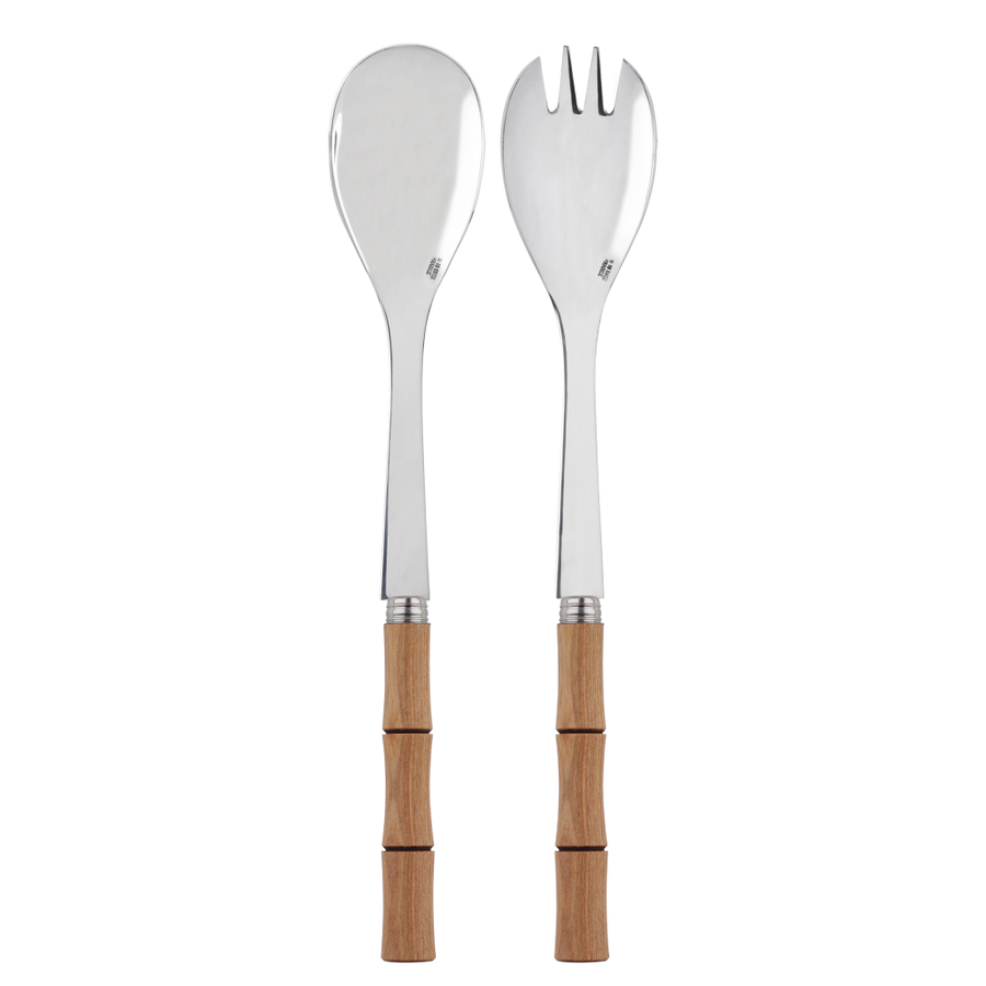 Sabre Paris Bamboo Salad Server Set