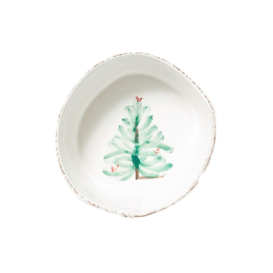 Vietri Lastra Holiday Condiment Bowl