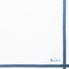 Beauville Two Color White/Blue Napkin