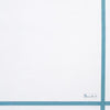 Beauville Two Color White/Sky Napkin