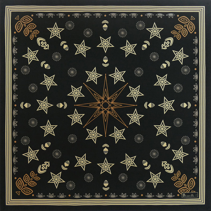 Beauville Feerie Onyx Napkin