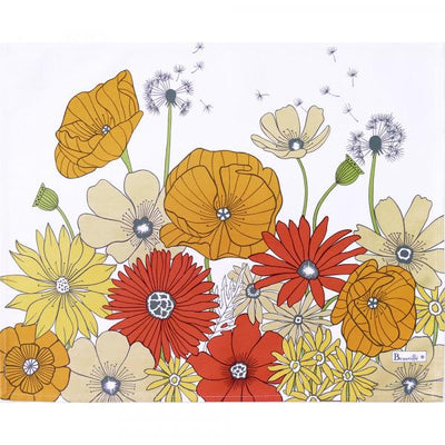 Beauville Fleurs des Champs Yellow Placemat