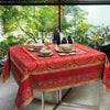 Beauville Palazzo Red Tablecloth