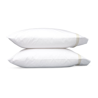 Matouk Bel Tempo Almond Pillowcases