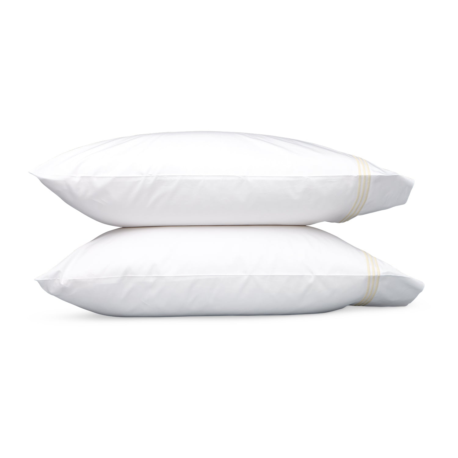Matouk Bel Tempo Ivory Pillowcases