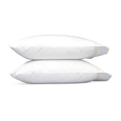 Matouk Bel Tempo Ivory Pillowcases