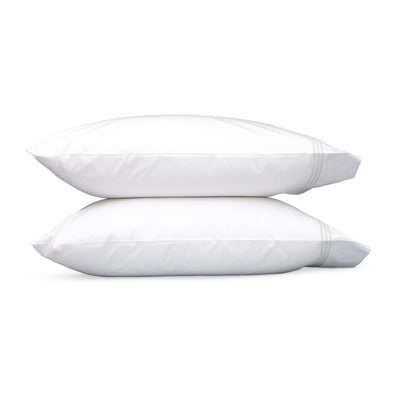 Matouk Bel Tempo Silver Pillowcases