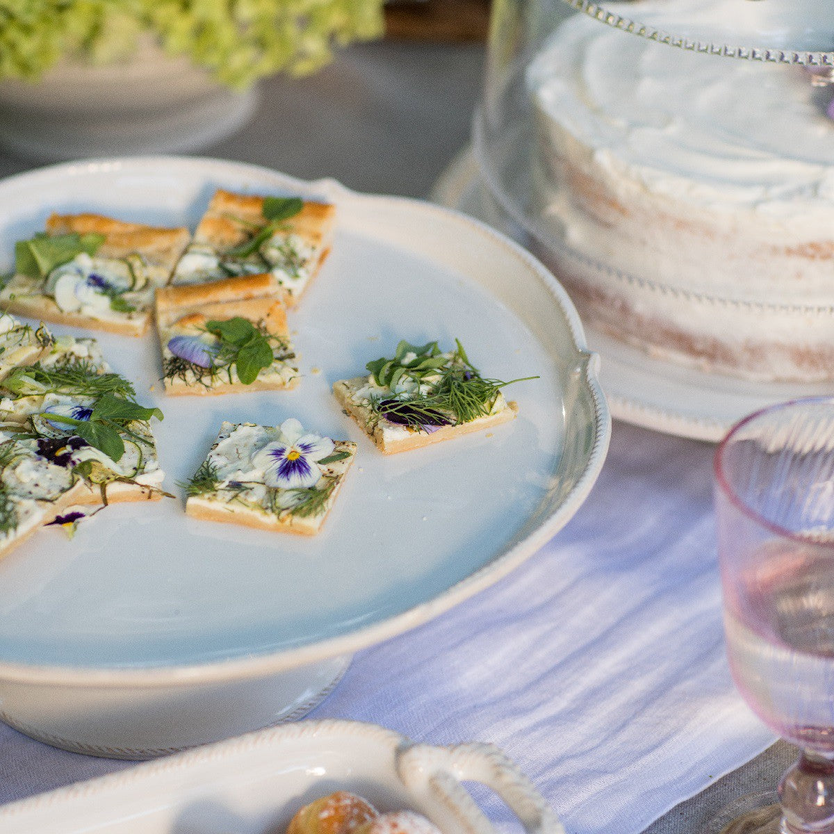 Juliska Berry & Thread Cake Stand