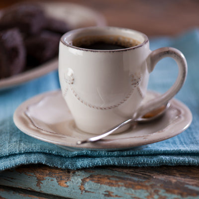 Juliska Berry & Thread Demitasse Cup & Saucer