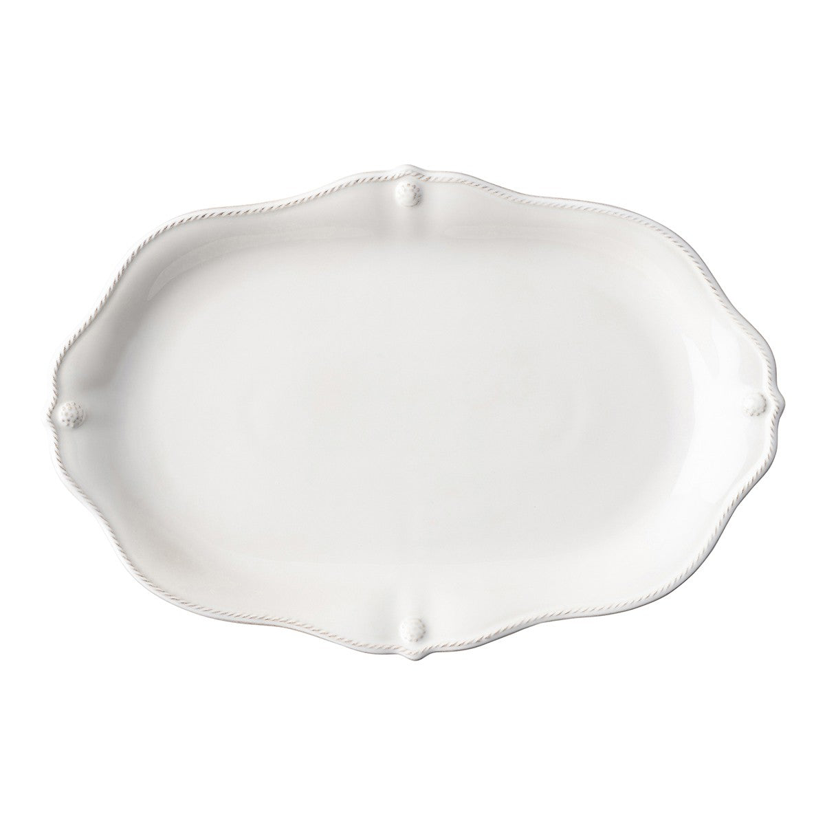 Juliska Berry & Thread 19" Whitewash Platter