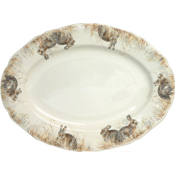 GIEN Sologne Medium Oval Platter - Yvonne Estelle's