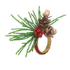 Bodrum Linens Acorn Pine Napkin Ring