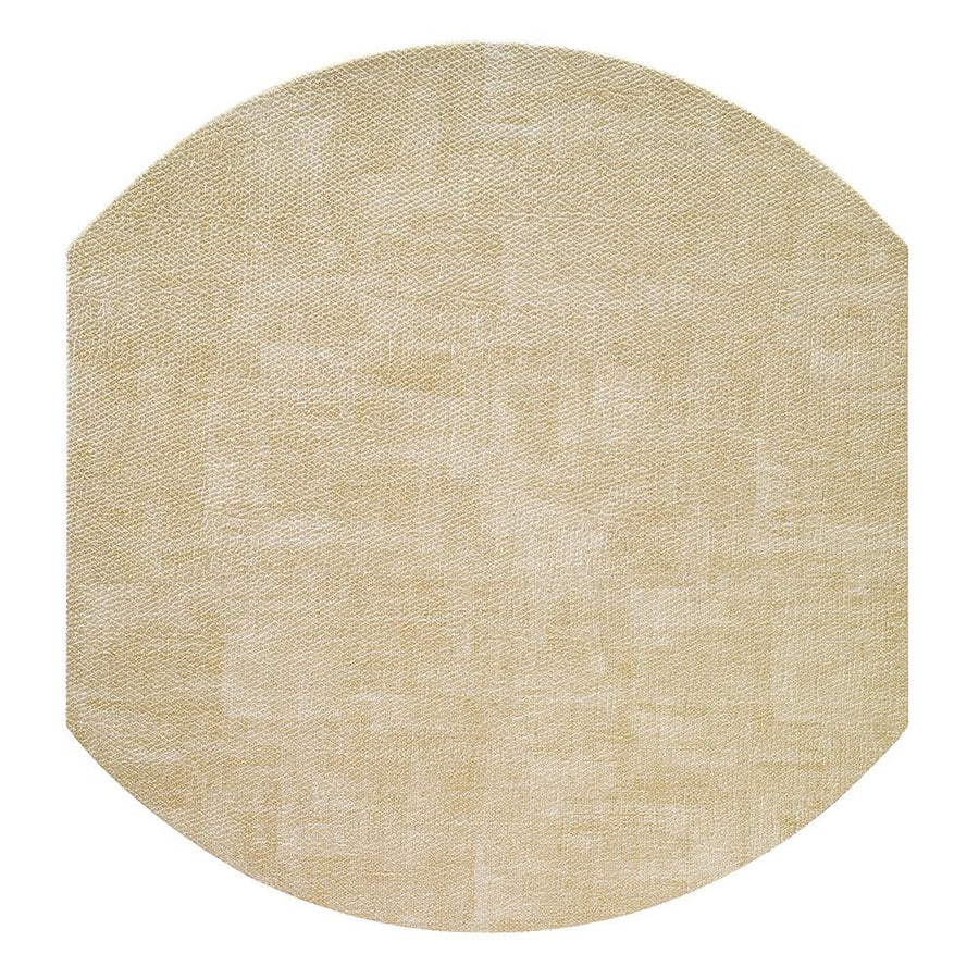 Bodrum Linens Luster Gold Elliptical Placemat