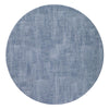Bodrum Linens Luster Ice Blue Round Placemat