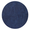 Bodrum Linens Luster Navy Round Placemat