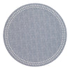 Bodrum Linens Pearls Bluebell/White Placemat