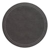 Bodrum Linens Charcoal/Gunmetal Placemat