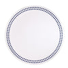 Bodrum Linens Pearls White/Navy Placemat