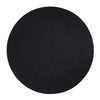 Bodrum Linens Presto Black Round Placemat