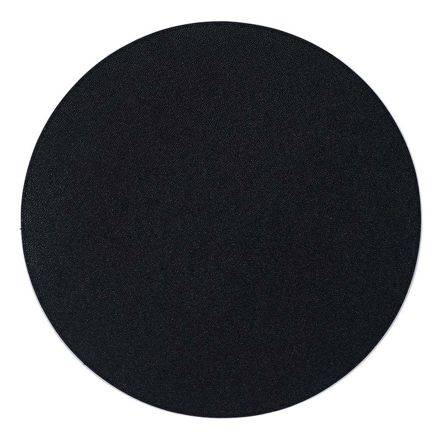 Bodrum Linens Skate Charcoal Round Placemat