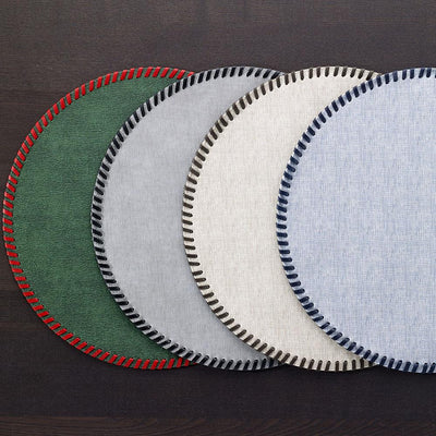 Bodrum Linens Whipstitch Placemats