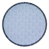 Bodrum Linens Whipstitch Bluebell Placemat