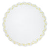 Bodrum Linens Belgravia Yellow Placemat