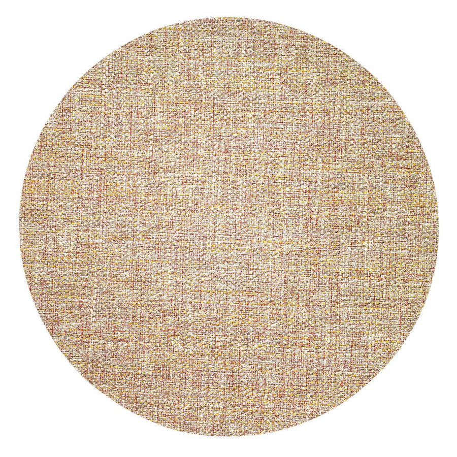 Bodrum Linens Echo Rose Round Placemat