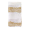 Bodrum Linens Brushstroke Gold Napkin