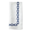 Bodrum Linens Chains Navy Napkin