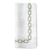 Bodrum Linens Chains Gold Napkin