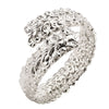 Bodrum Linens Hellenic Wrap Silver Napkin Ring