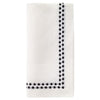 Bodrum Linens Pearls Black Napkin