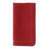 Bodrum Linens Picot Red/Evergreen Napkin