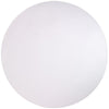 Bodrum Linens Presto Pure White Round Placemat