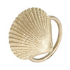 Bodrum Linens Shell Gold Napkin Ring