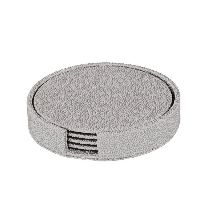 Bodrum Linens Skate Gray Coaster Set