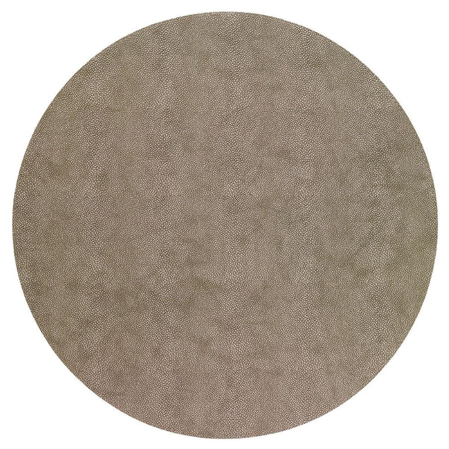 Bodrum Linens Stringray Round Bronze Placemat