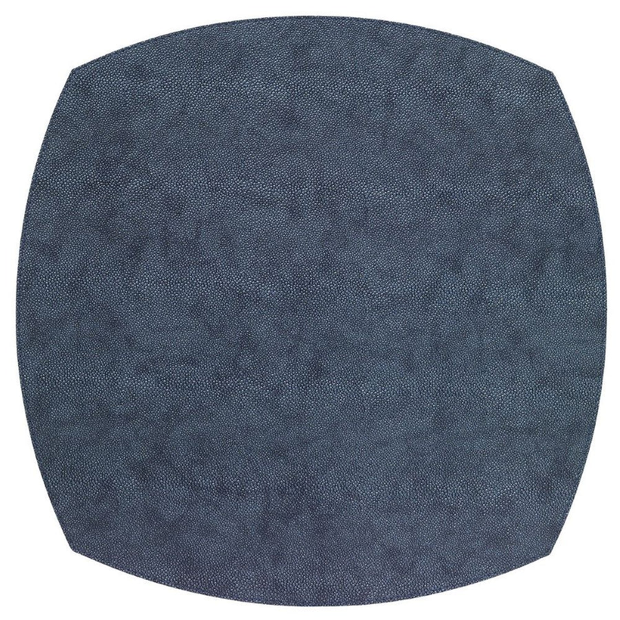 Bodrum Linens Stingray Navy Elliptic Placemat