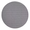 Bodrum Linens Wicker Gray Round Placemat