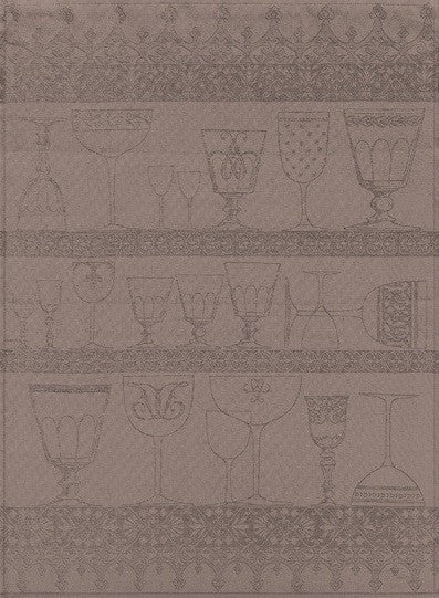 Le Jacquard Francais Cristal Black Pepper Tea Towel