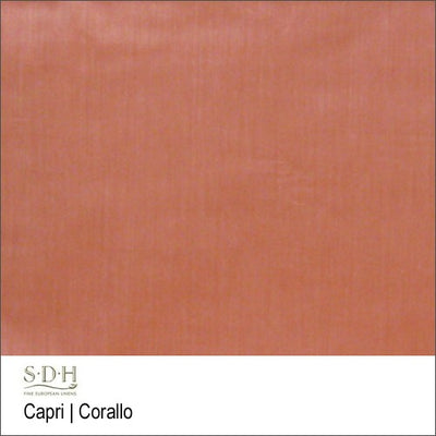 SDH Linens Capri Percale Corallo